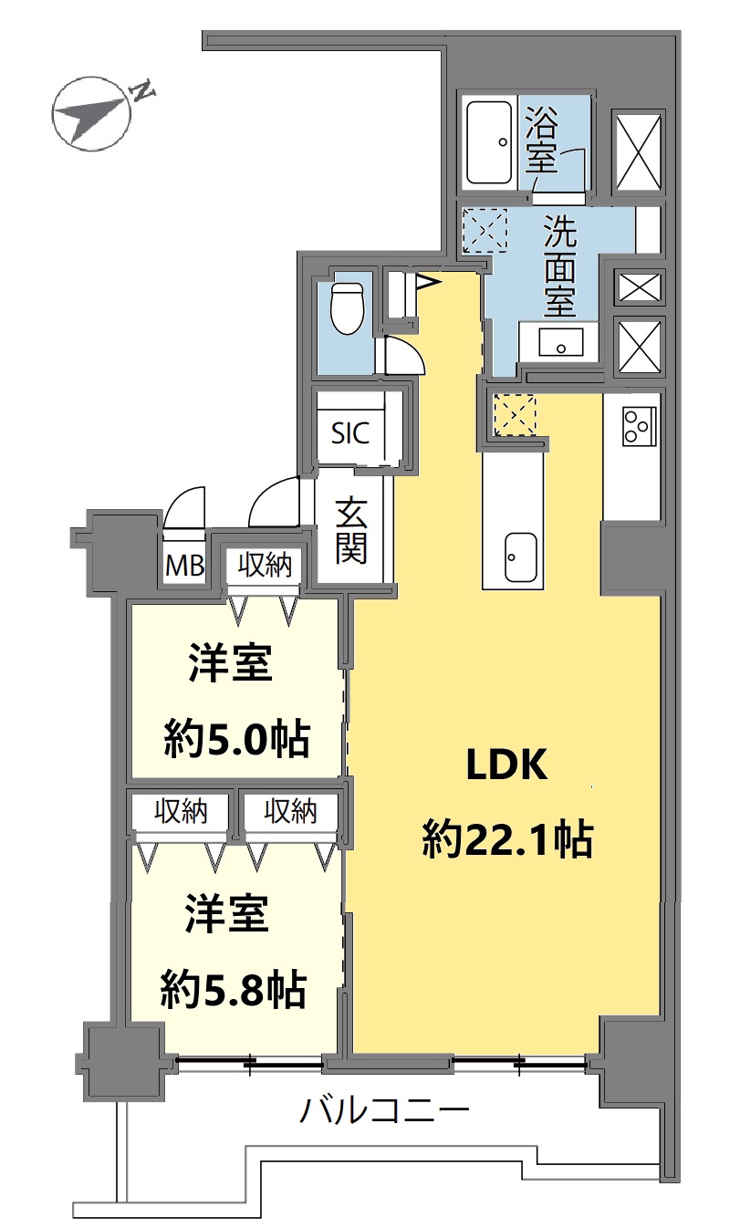 ルネ吉祥寺間取り