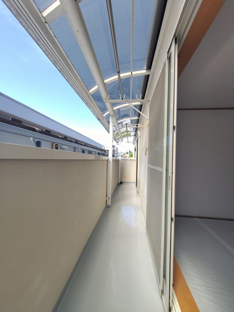 上井草リノベ住宅バルコニー(井荻駅リノベ住宅)