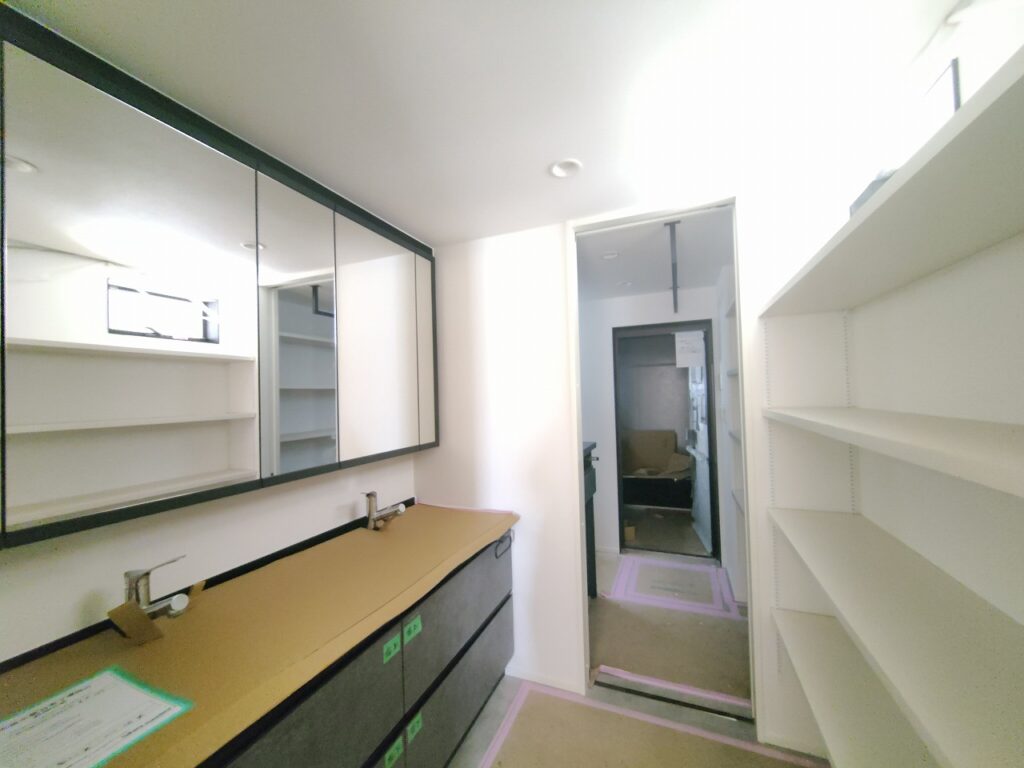 西荻南2丁目新築戸建洗面化粧台(西荻窪駅新築戸建)