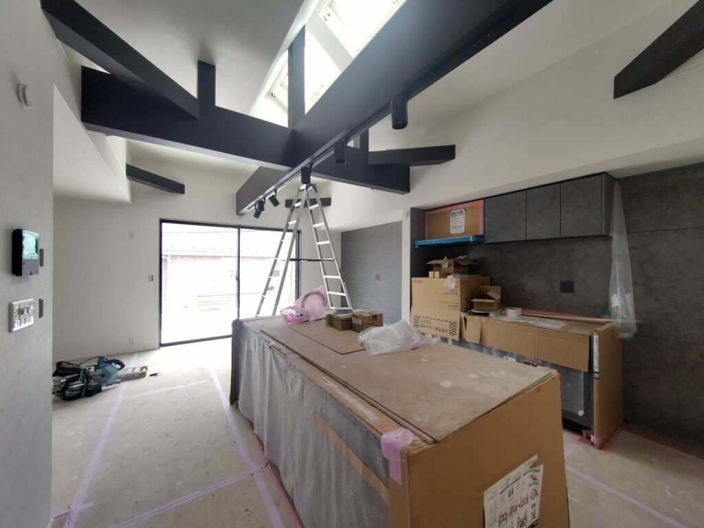 西荻南2丁目新築戸建B号棟アイランドキッチン(西荻窪駅新築戸建)