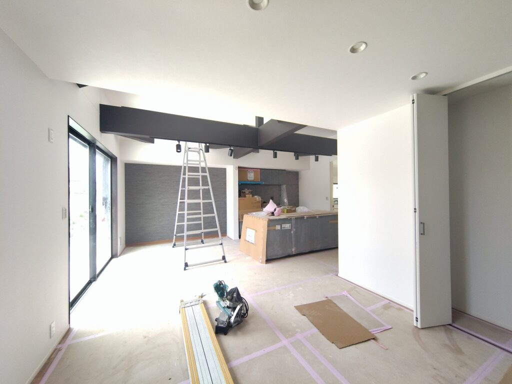 西荻南2丁目新築戸建B号棟リビング(西荻窪駅新築戸建)