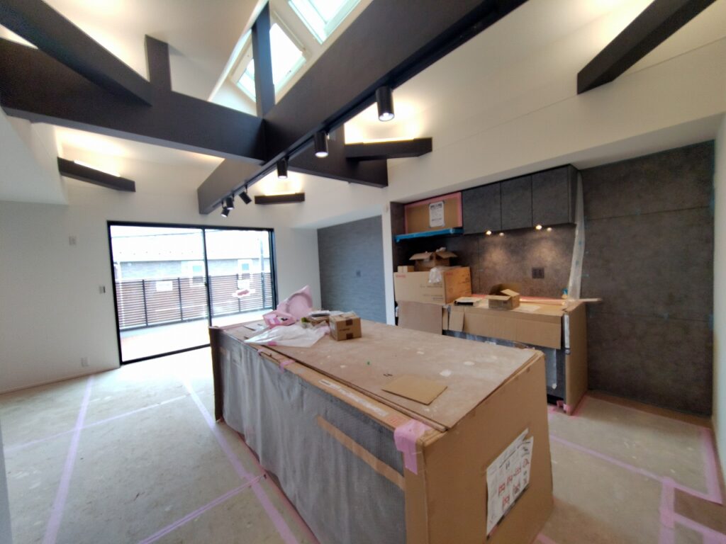 西荻南2丁目新築戸建B号棟アイランドキッチン(西荻窪駅新築戸建)