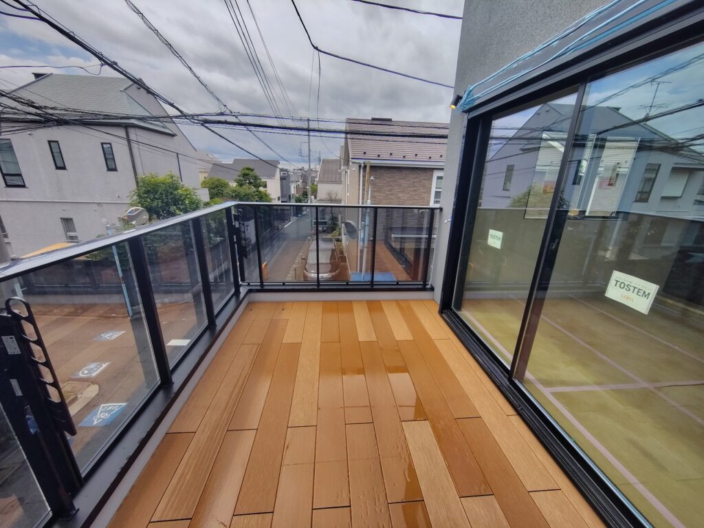 西荻南2丁目新築戸建バルコニー(西荻窪駅新築戸建)