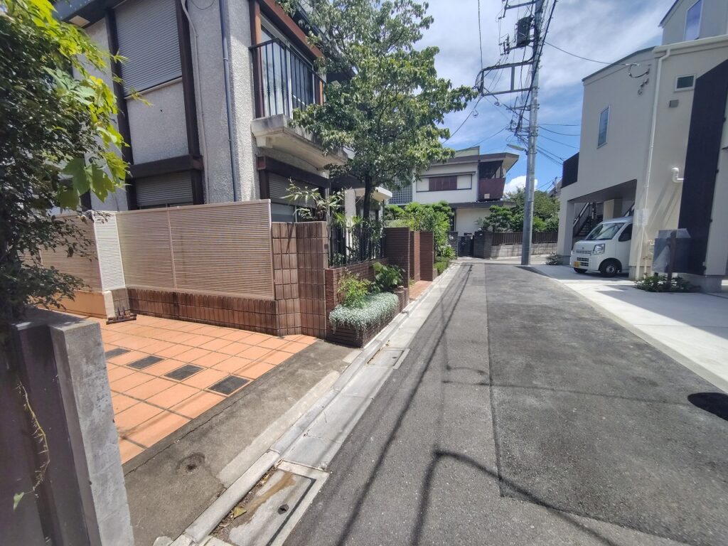 荻窪2丁目中古住宅(荻窪駅中古住宅)前面道路
